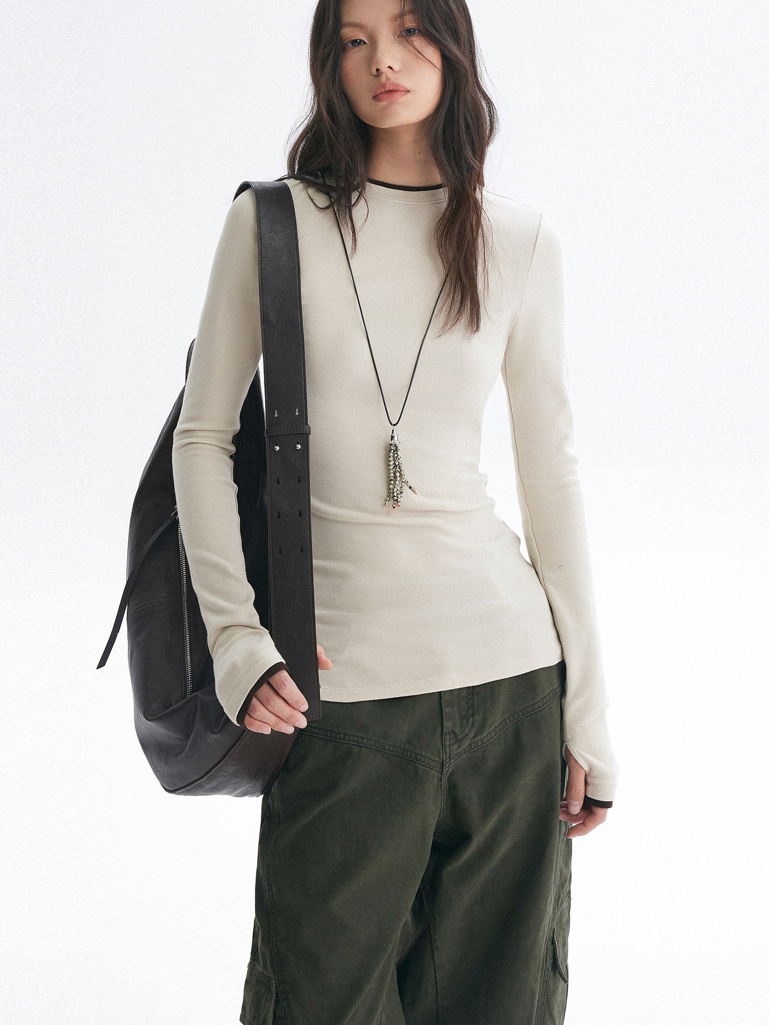 Two-Piece Style Slim Tops_BDHL8145