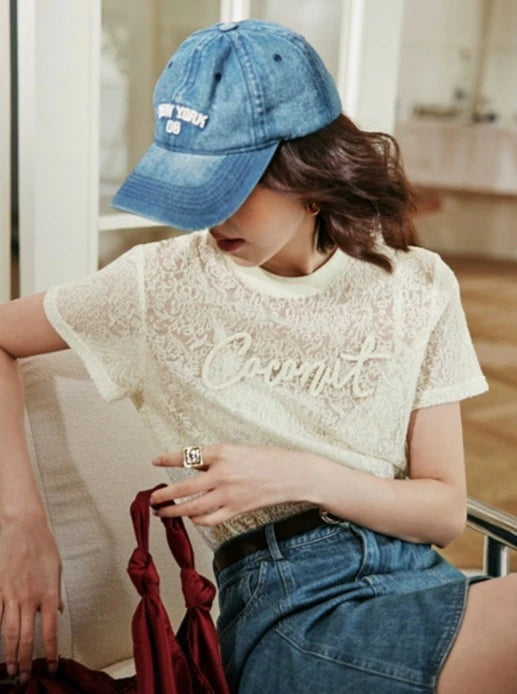 Three-Dimensional Letter Embroidery Tops_BDHL6254