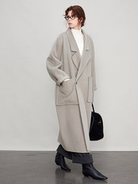 Large Pockets Lazy Long Coat_BDHL6704