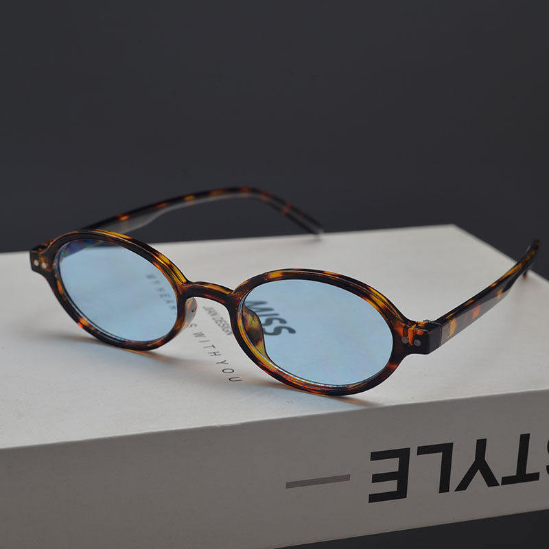Retro Oval Metal Sunglasses_BDHL8373