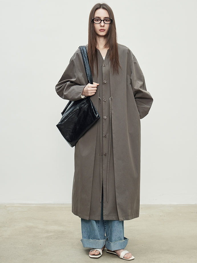 Fake Two-Piece Mid-Length Jacket_BDHL7188