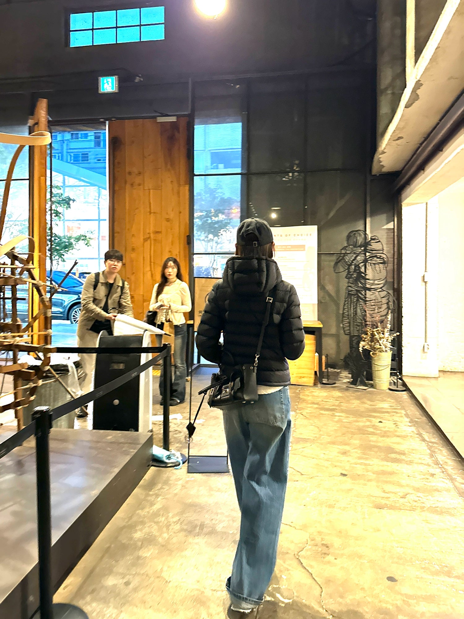 Light Slim Hooded Short Down Jacket_BDHL8028