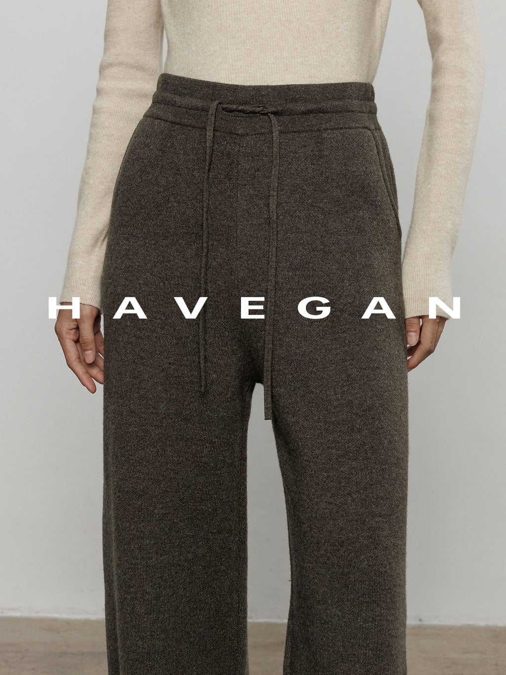 高腰磨毛運動褲_BDHL7964