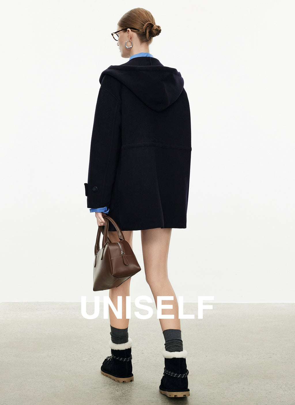 Simple Design Duffle Coat_BDHL7973