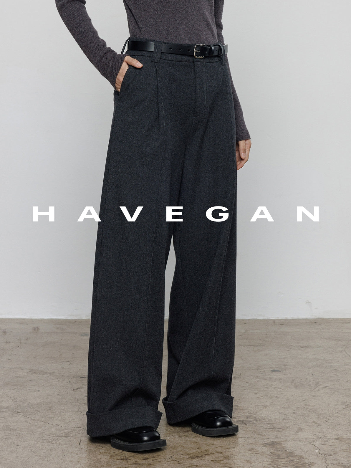 復古闊腿褲_BDHL8082