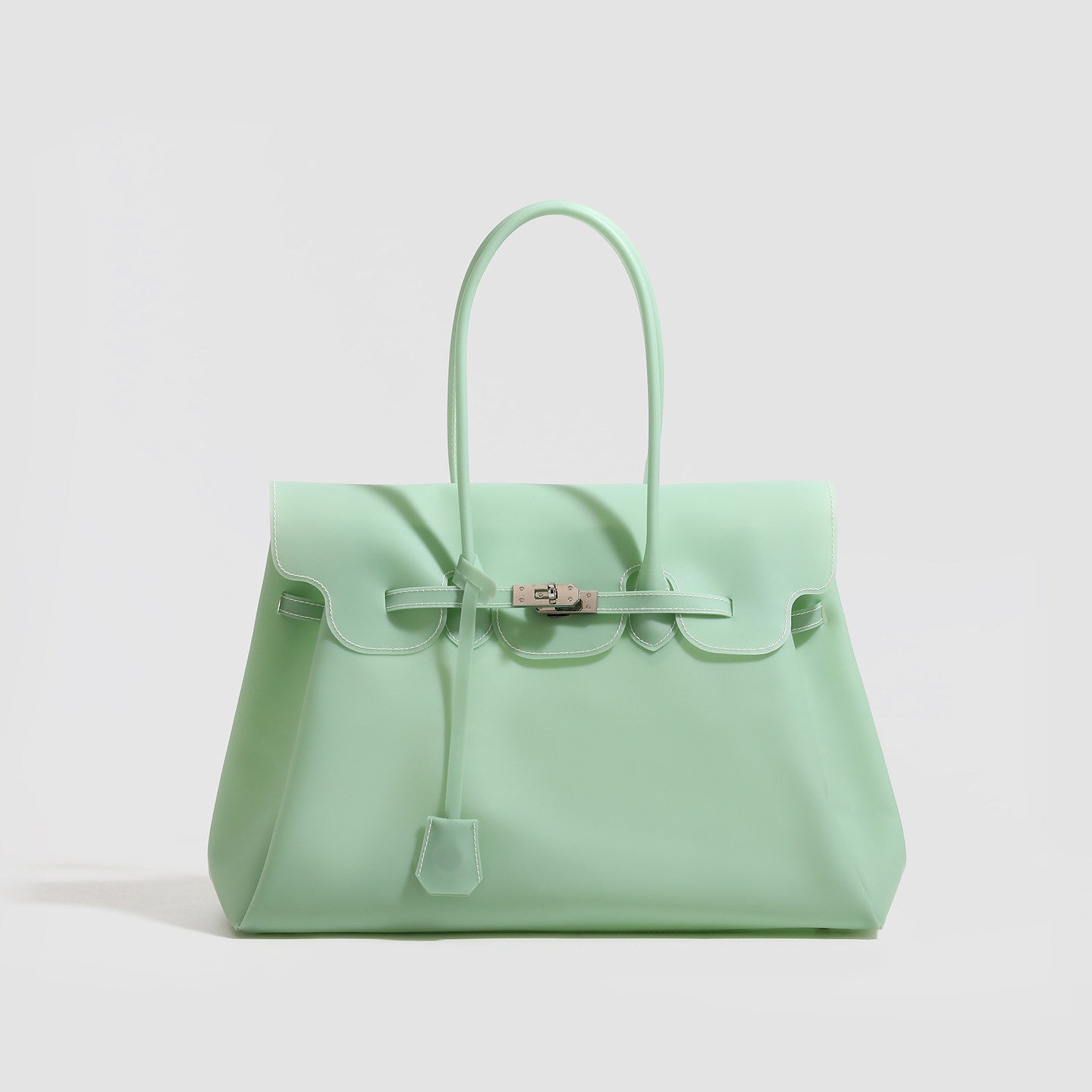 Large Capacity Matte Jelly Tote Bag_BDHL8269