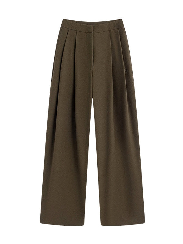 Pleated Wide-Leg Pants_BDHL8161
