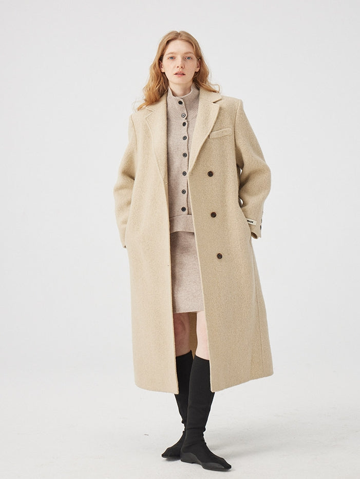 Classic Lapel Long Coat_BDHL8115