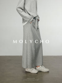 Collared Sweatshirt Or Long Skirt_BDHL6883