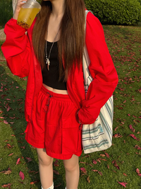 Hoodies Zip Tops Or Pocket Shorts_BDHL7404