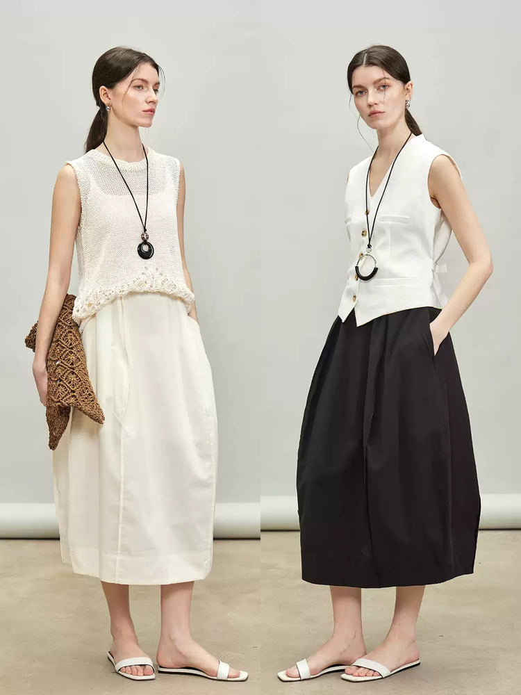 3D Shape Bud Skirt_BDHL7332
