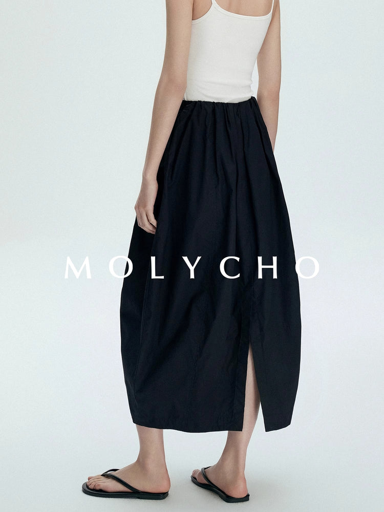 Flower Bad Long Skirt_BDHL7386