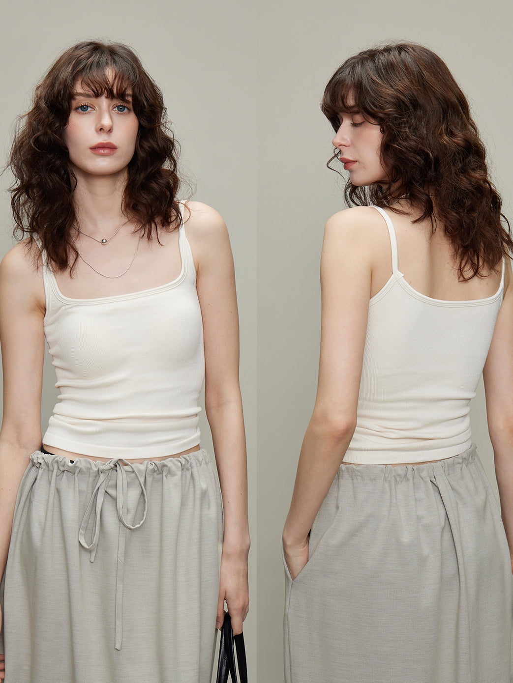 Thin Chest Pads Camisole_BDHL7603