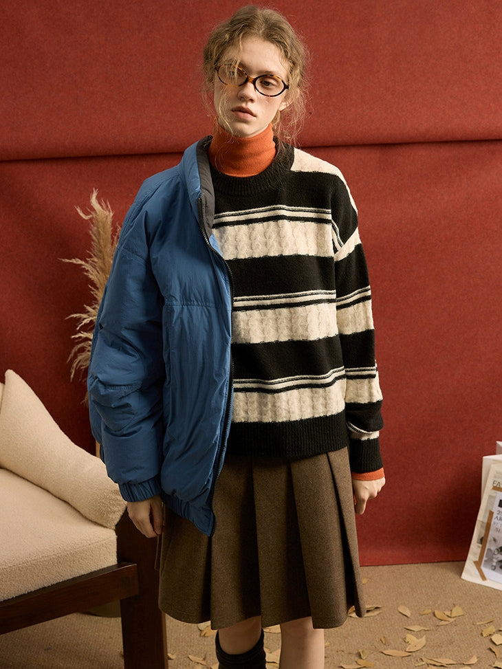 High-Neck Slim-Fit Tops_BDHL8157