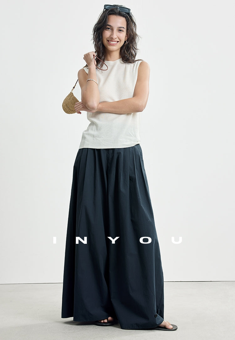 High Waist Big Swing Skirt_BDHL7483