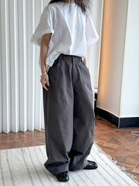 Loose-Fitting Wide Pants_BDHL7050