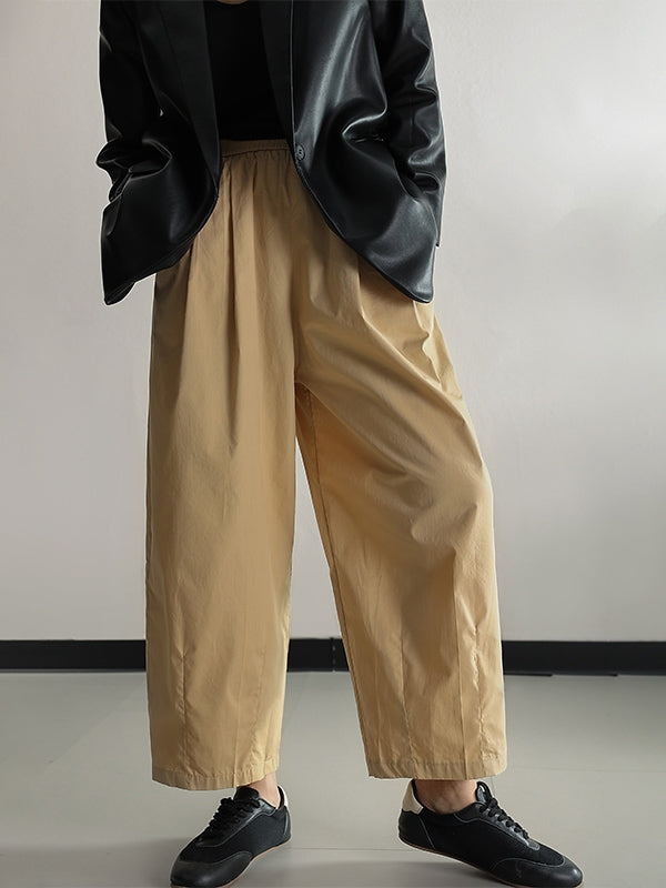 Elastic Waist Balloon Pants_BDHL7514