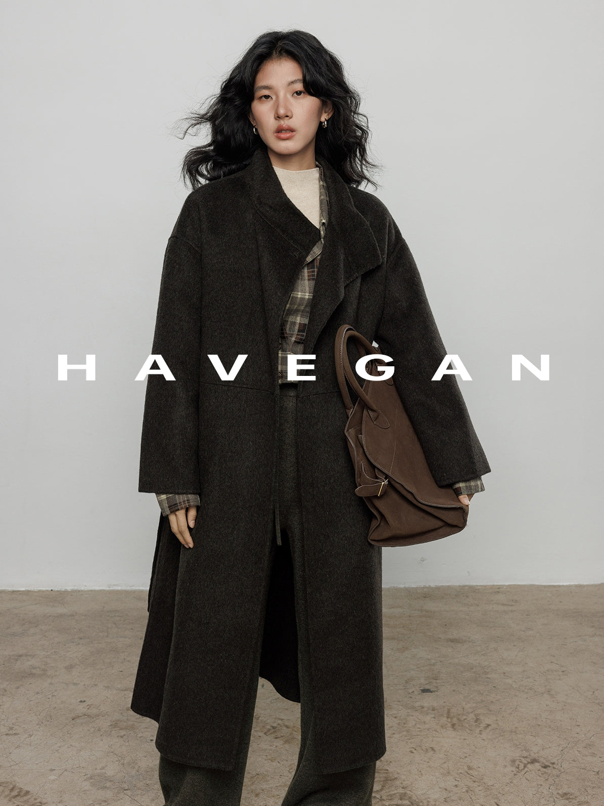 高腰磨毛運動褲_BDHL7964