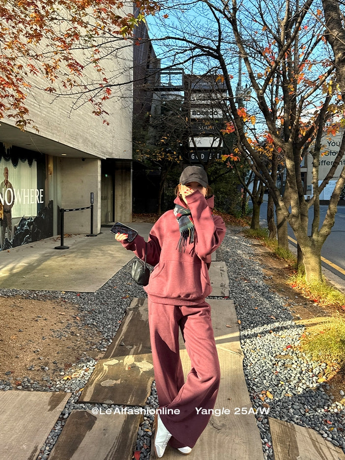 Sweat Hooded Tops Or Round-Neck Tops Or Pants_BDHL8044