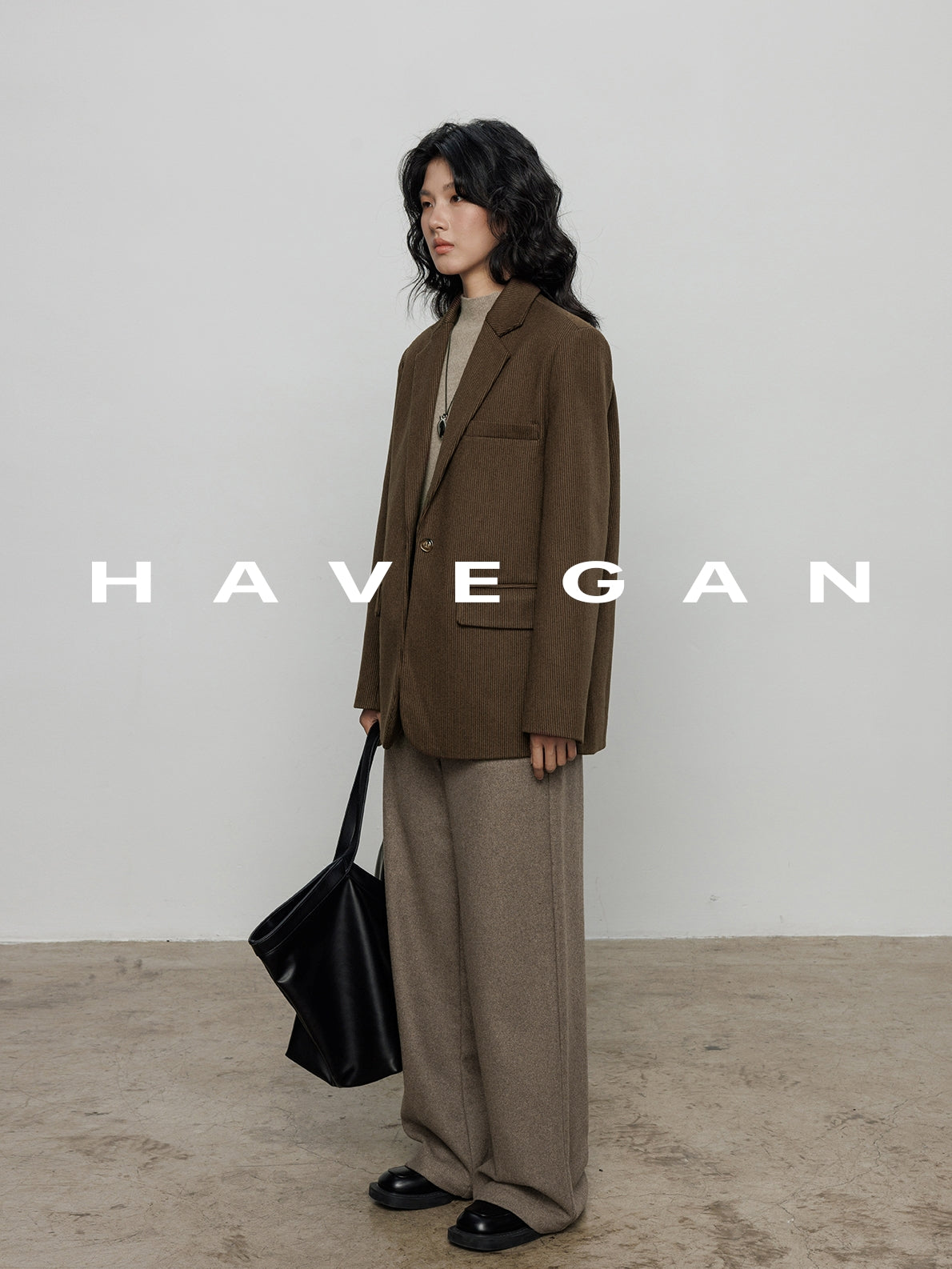 抓絨西裝外套_BDHL7969