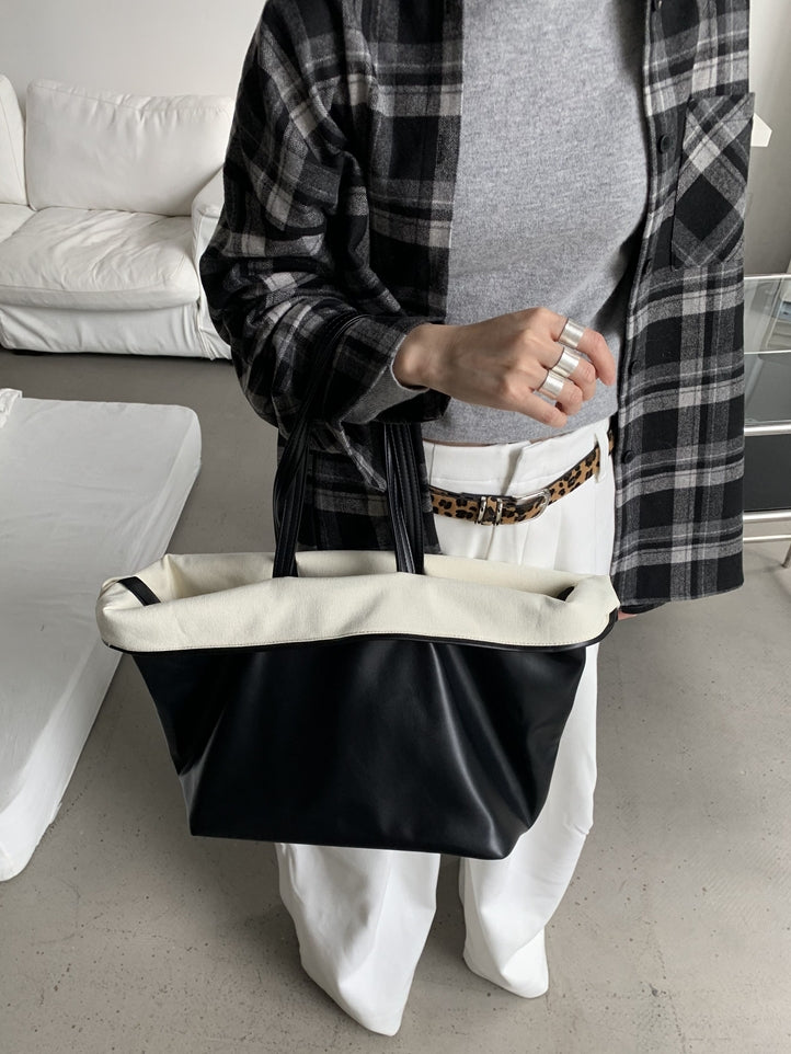 Large-Capacity Reversible Underarm Bag_BDHL8017