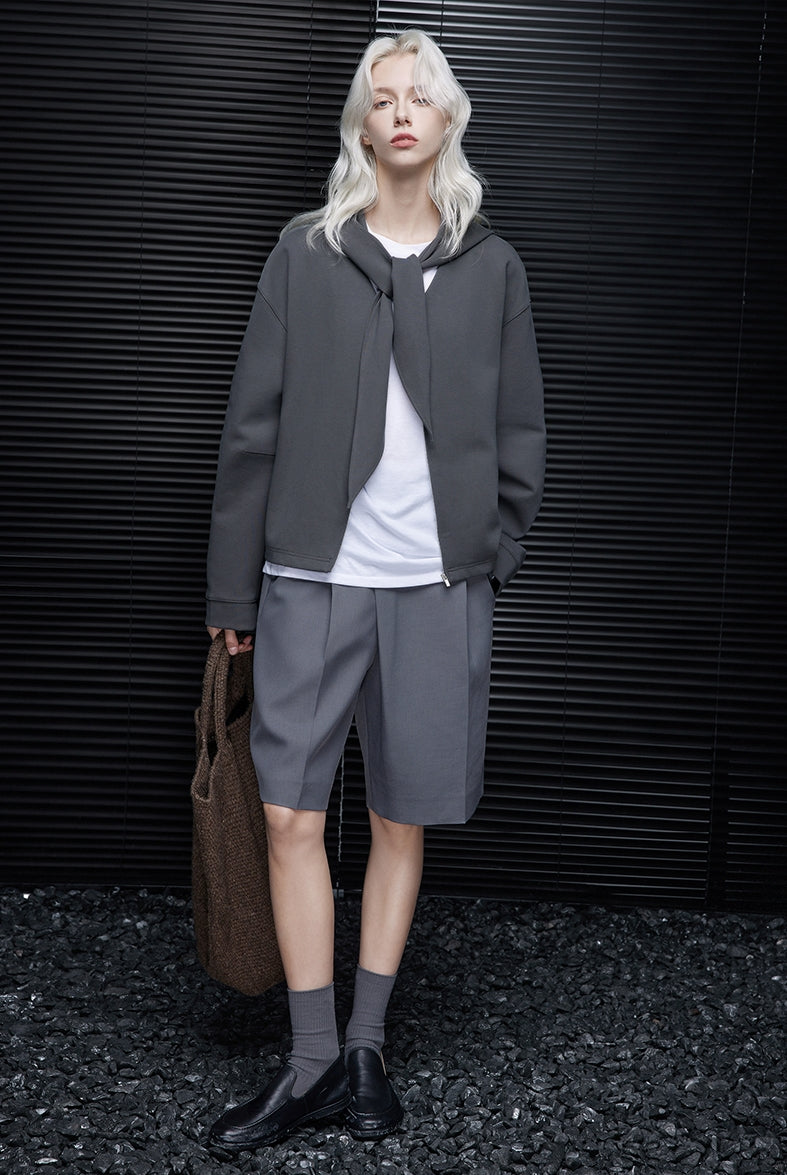 Gray Hooded Sweatshirt_BDHL7791