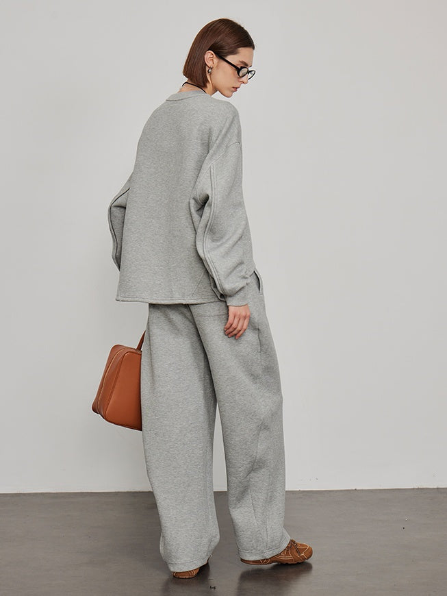 Loose Sweat Tops or Skirt or Pants_BDHL6467