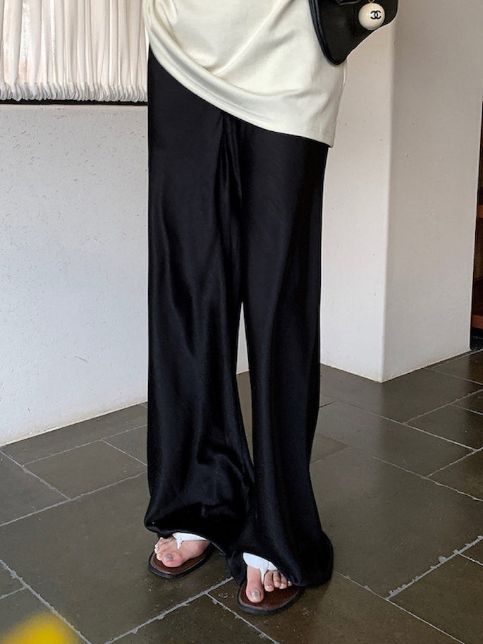 Draped Floor-Length Pants_BDHL7442