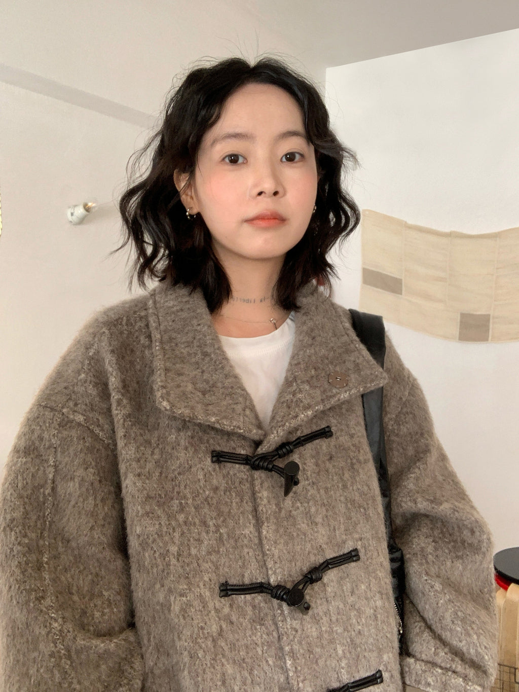 Stand Collar Duffle Coat_BDHL8164