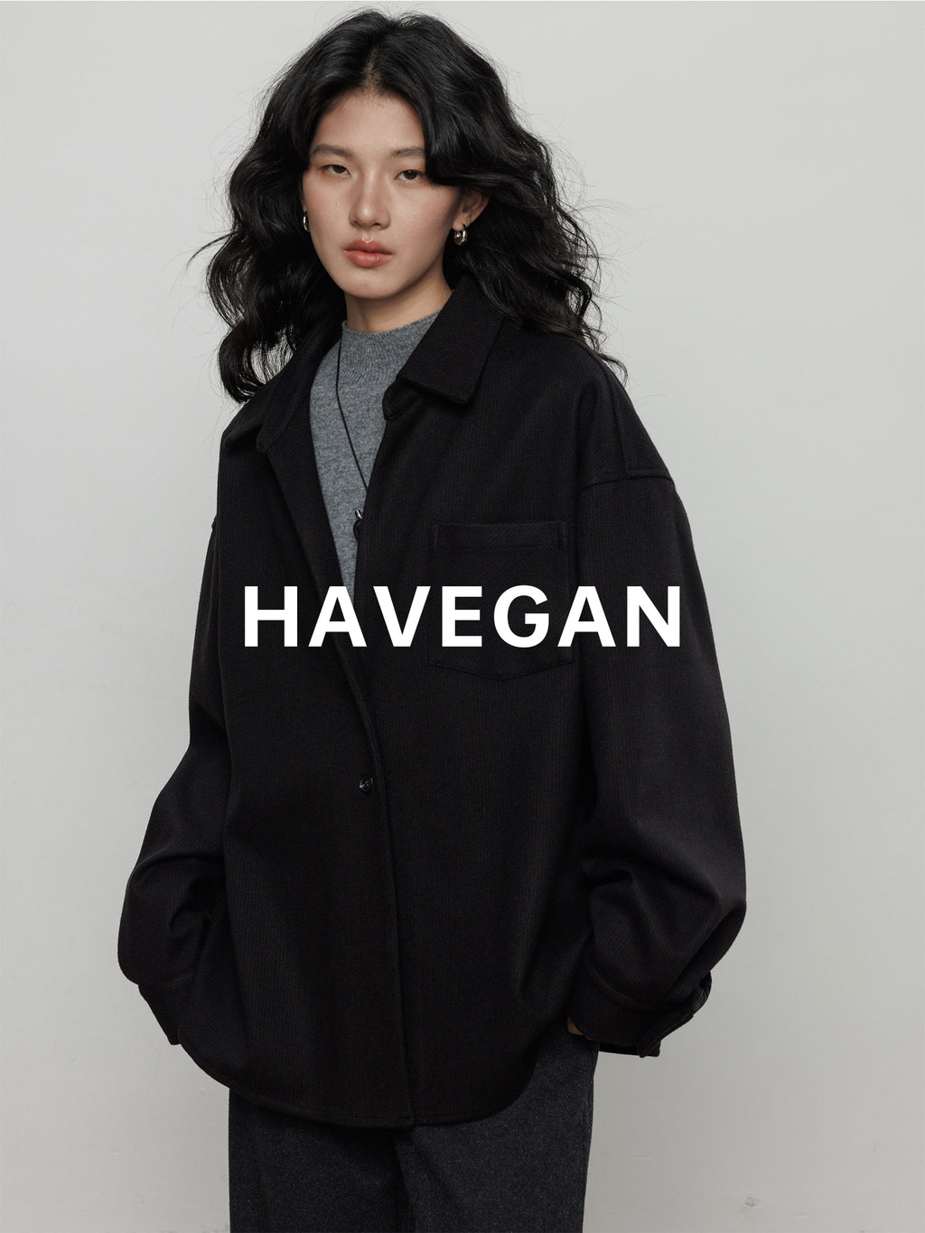 燈芯絨長袖襯衫_BDHL7970