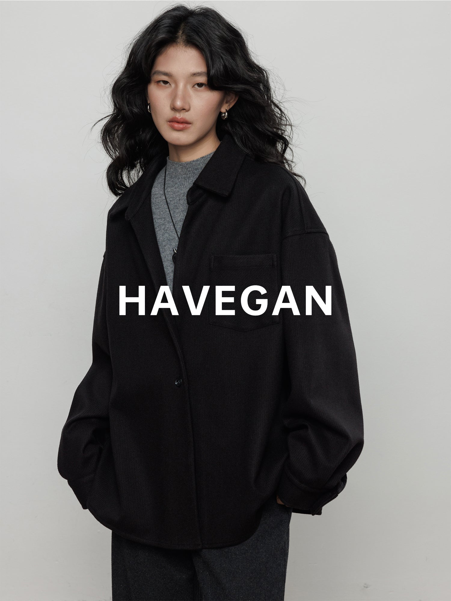 燈芯絨長袖襯衫_BDHL7970