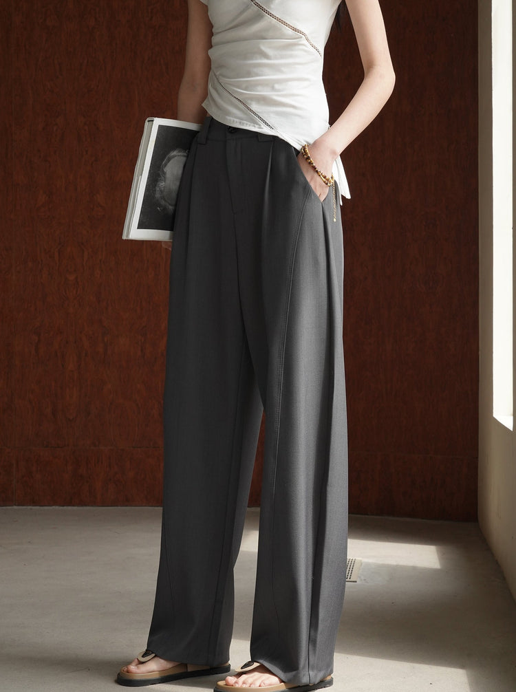 Tapered Wide Leg Pants_BDHL6211