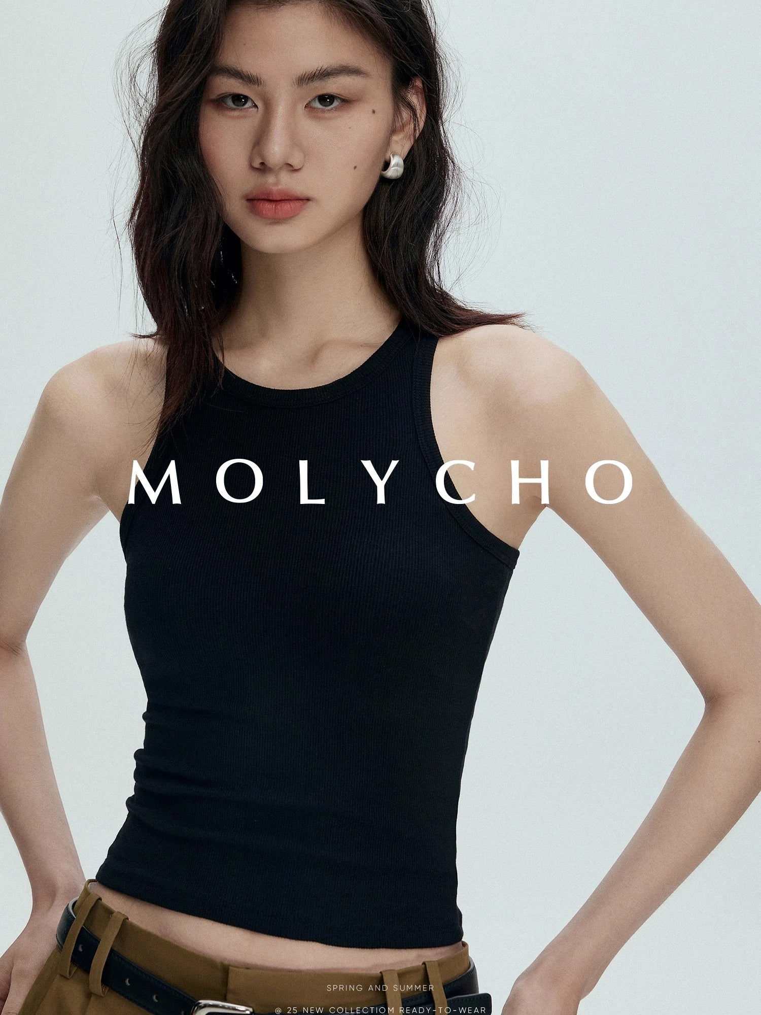 Padded Short Tank Top_BDHL7423