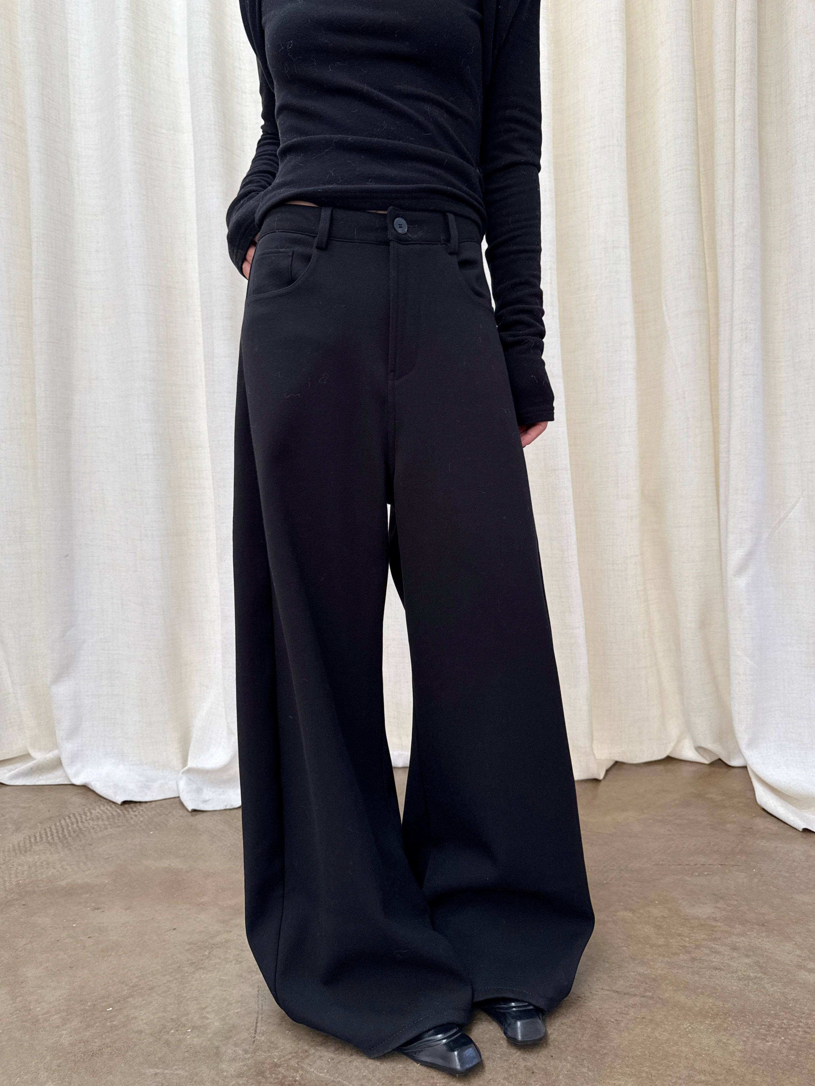 Curved Wide-Leg Pants_BDHL8112