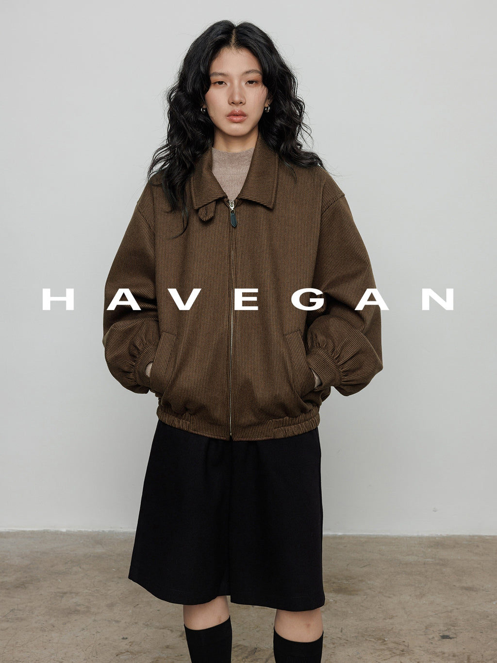 翻領長袖夾克_BDHL7886