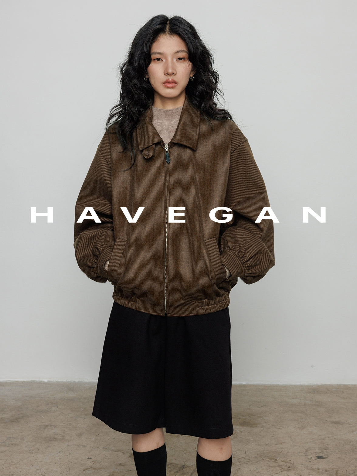 翻領長袖夾克_BDHL7886