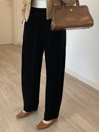 Black Pants Or Thickened Black Pants_BDHL6774