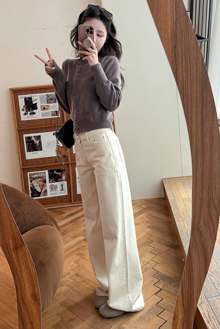 Simple Knit Cardigan_BDHL8101