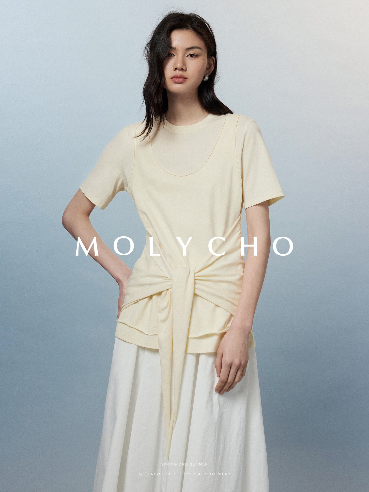 Two-Piece Short-Sleeved T-Shirt_BDHL7387