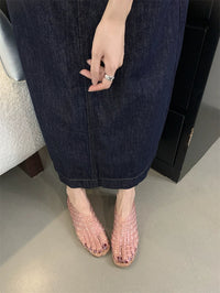 Flat Heel Mesh Shoes_BDHL7452