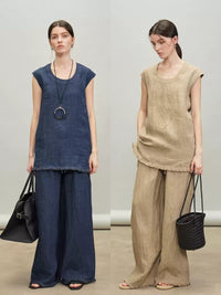 Sleeveless Top Or Straight Pants_BDHL7293