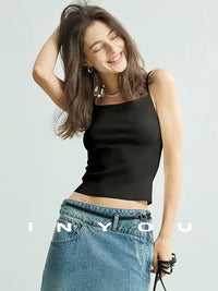 Slim Simple Compact Camisole_BDHL6984