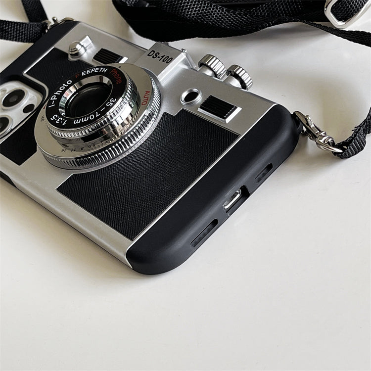 Retro Camera Look Soft Case with Strap_HL3262