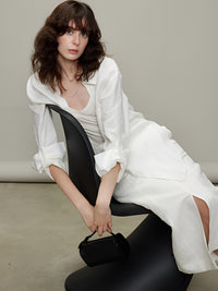 Thin Long-Sleeved Shirts & Wide Pants_BDHL6329