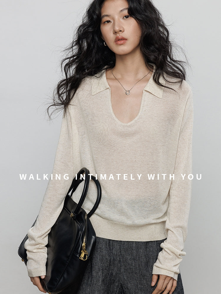 Sheer Skipper Knit Tops_BDHL7598