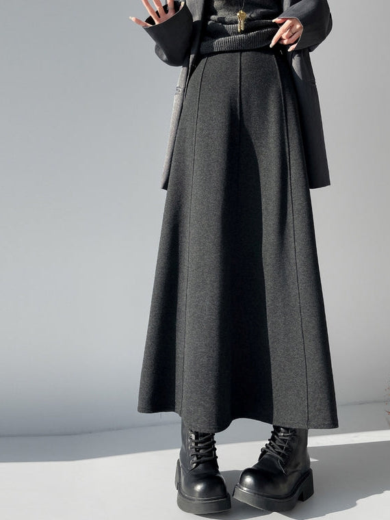 Slimming A-Line Maxi Skirt_BDHL8035