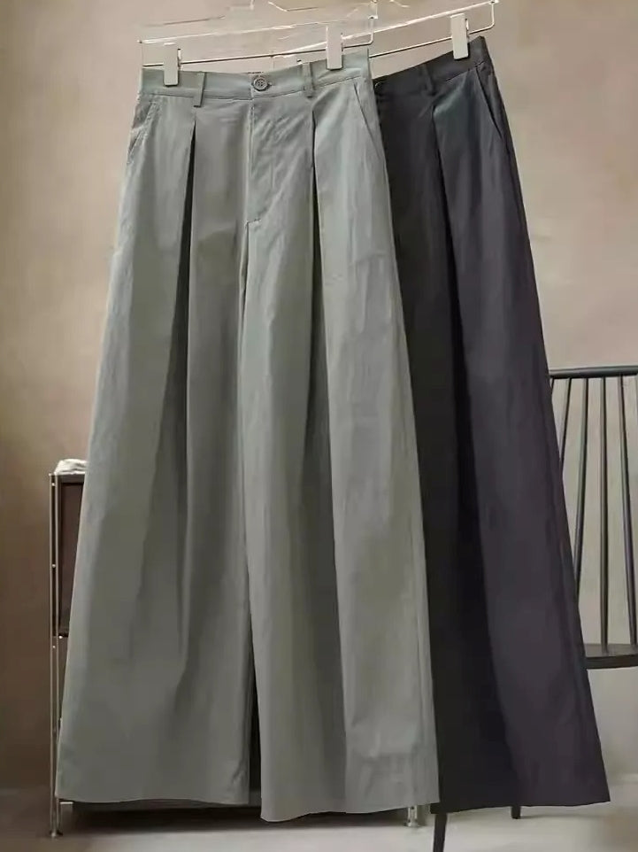 Tucked Wide Straight Pants_BDHL7371