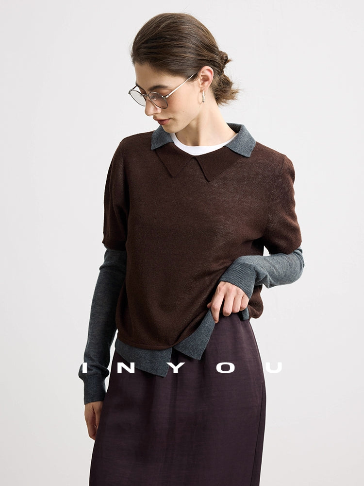 Two-Piece Style Knit Tops_BDHL7748