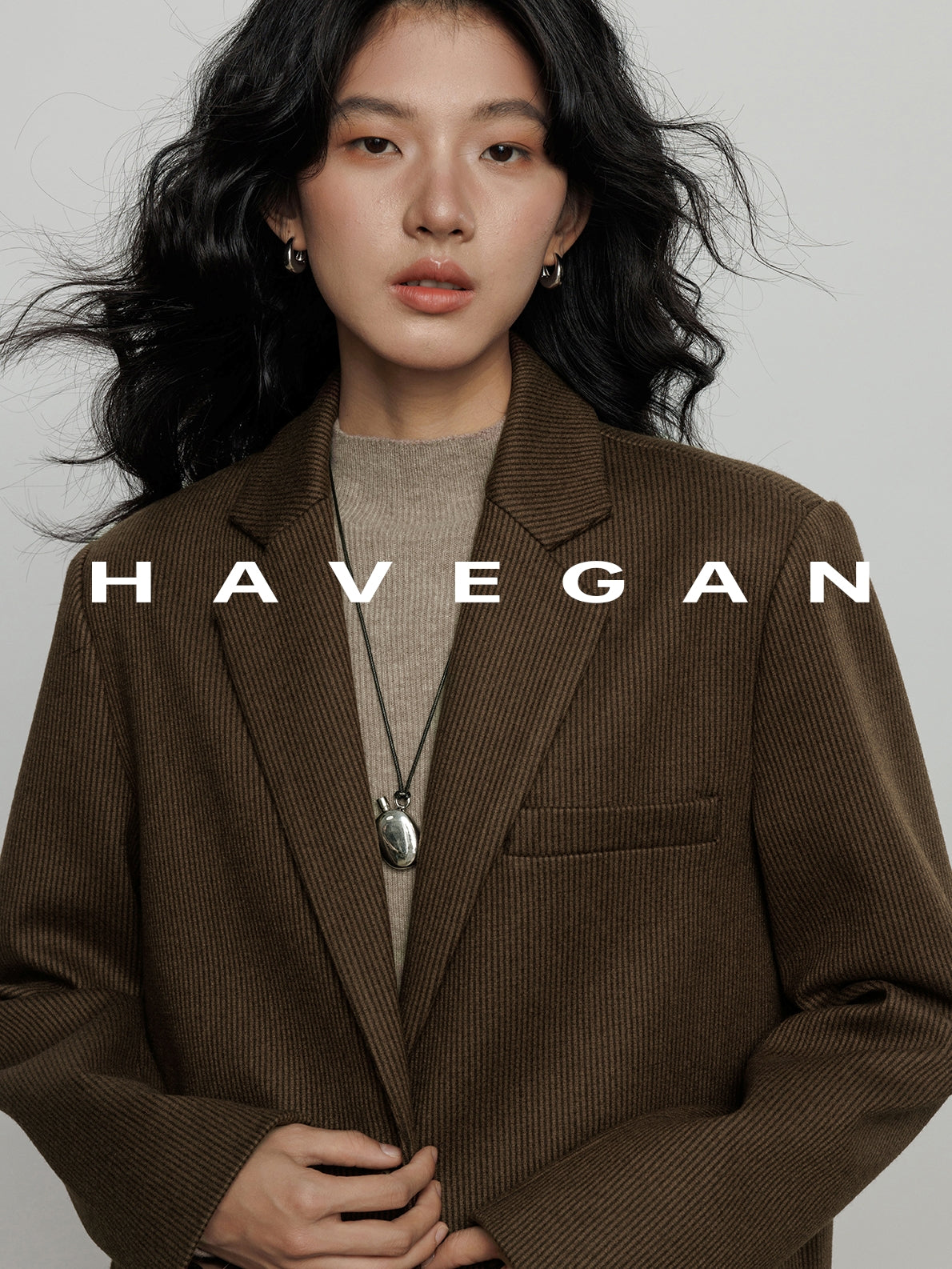 抓絨西裝外套_BDHL7969