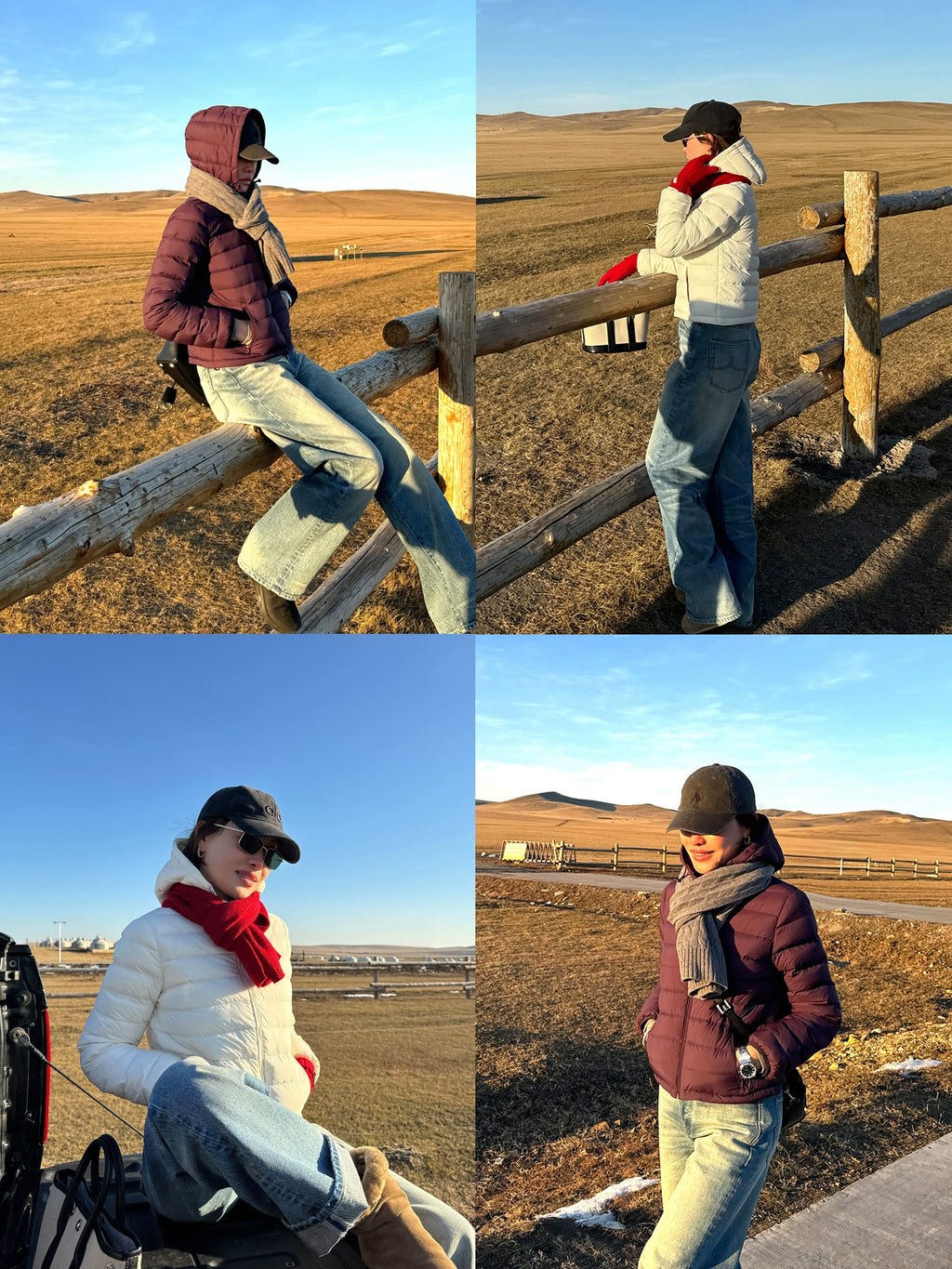 Light Slim Hooded Short Down Jacket_BDHL8028